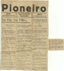 Jornal Pioneiro - ano 1941